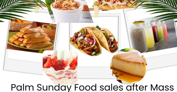 Palm Sunday Food Sales