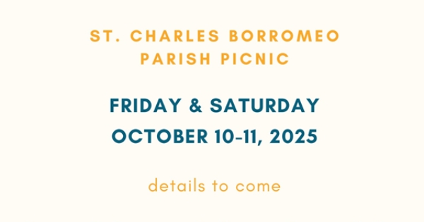 Parish Picnic, updated date
